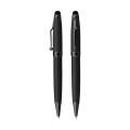 promotional custom logo smart ballpoint pen black luxury stylus pen stylus tip